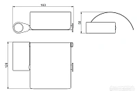 Бумагодержатель Art & Max Verona Push хром