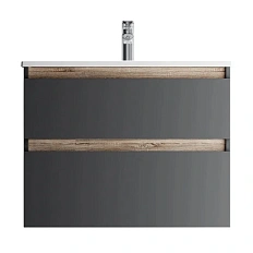 Тумба под раковину подвесная Am.Pm X-Joy 80 см черная