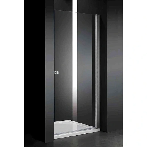 Душевая дверь в нишу Cezares Elena 70 см распашная, стекло прозрачное - фото 2