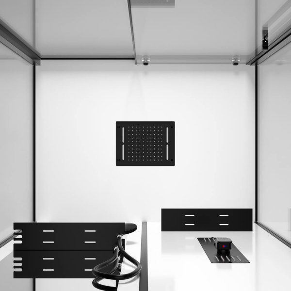 Душевая кабина Black&White Galaxy G8028 115x90 см с гидромассажем 8028000 (детальная фотография), со средним поддоном