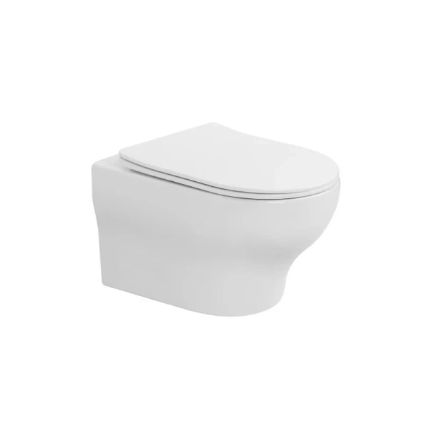 Унитаз подвесной Boheme Fiore белый глянцевый 978-SET-W (детальная фотография)