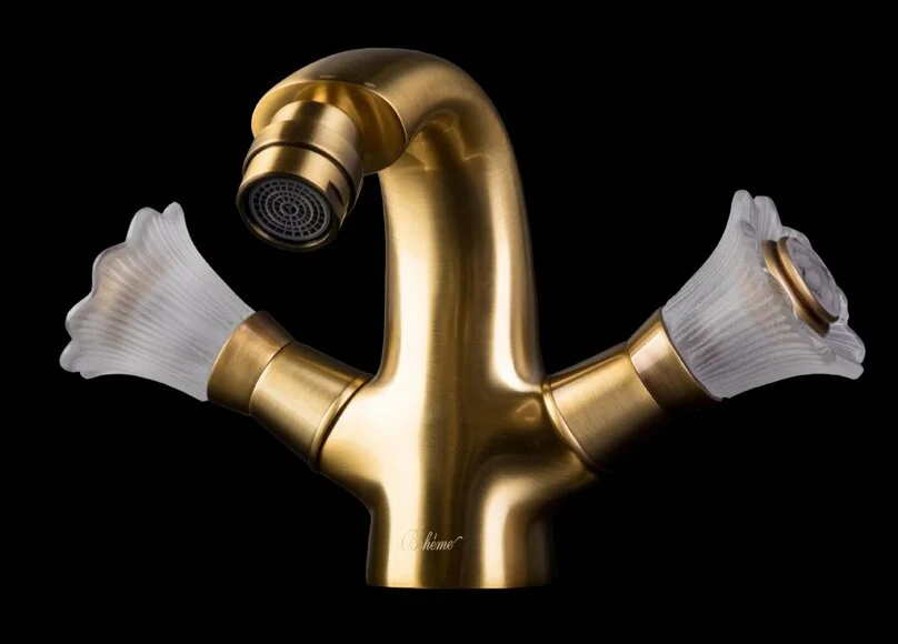 Смеситель для биде Boheme Camelia бронза 316-Camelia (детальная фотография)