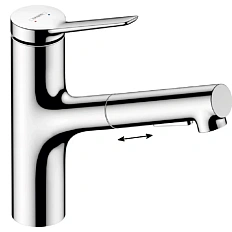 Смеситель для кухни Hansgrohe Zesis M33 хром