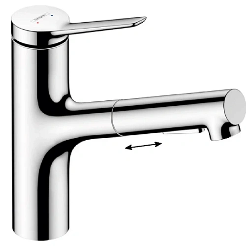 Смеситель для кухни Hansgrohe Zesis M33 хром - фото 1