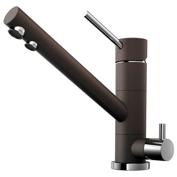 Смеситель для питьевой воды Omoikiri Tonami DC темный шоколад 4994049 (детальная фотография)