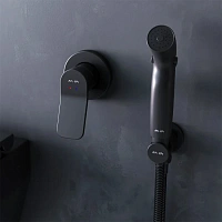 Гигиенический душ со смесителем Am.Pm X-Joy черный