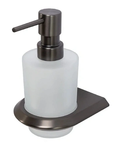 Дозатор для мыла Cezares Liner оружейная сталь - фото 2