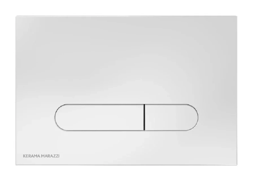 Клавиша смыва Kerama Marazzi Pro белая глянцевая FP.PRO.WHT (детальная фотография)