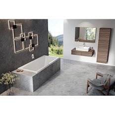 Ванна акриловая Ravak Formy 02 Slim 180х80 см без гидромассажа