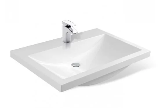 Раковина мебельная Misty Монако 60 см белая ФР-00000790 (детальная фотография) index_1