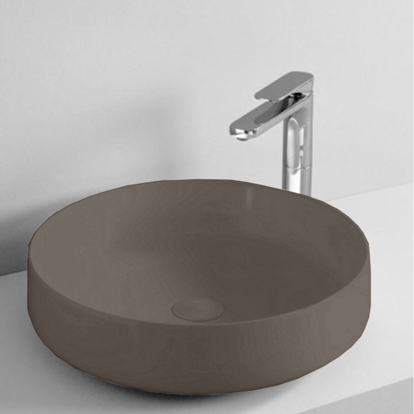 Раковина ArtCeram Cognac 48 см tortora COL002 40 00 (детальная фотография)