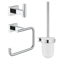 Набор аксессуаров Grohe Essentials Cube хром