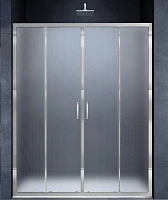 Душевая дверь в нишу Vincea Alpha 180 см стекло текстурное