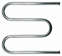 Полотенцесушитель водяной Ника Simple 50x80 см хром