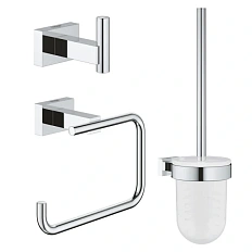 Набор аксессуаров Grohe Essentials Cube хром