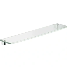 Полка для ванной, кристаллин, без зелёного канта, Keuco Elegance