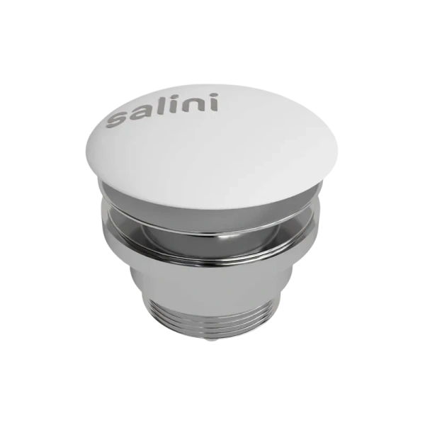 Донный клапан Salini D 601 белый глянцевый 166201G (детальная фотография)