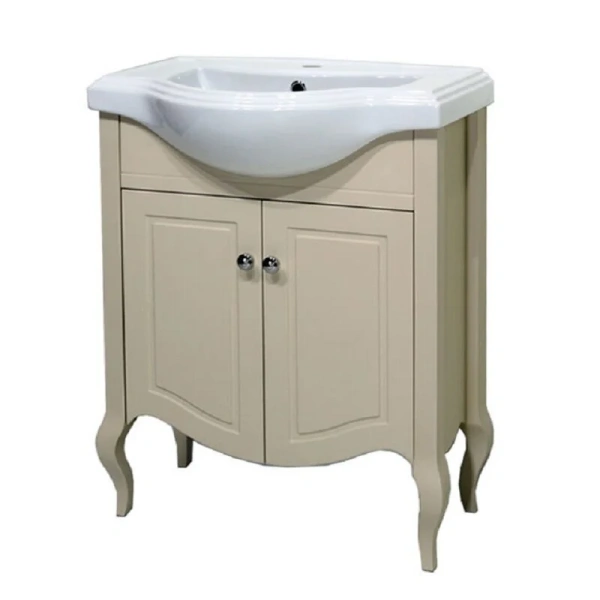 Тумба с раковиной напольная Caprigo Verona 33517-TP81 65 см МДФ (детальная фотография)