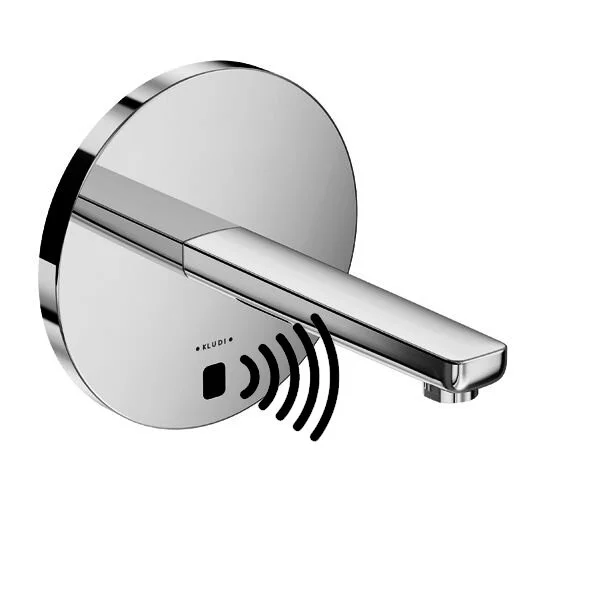 Смеситель для раковины Kludi Zenta сенсорный 3850305 (детальная фотография)