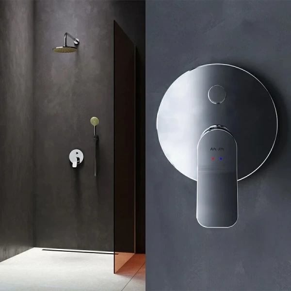 Душевой комплект Am.Pm X-Joy 4 в 1 с внутренней частью  FB85A10000 (детальная фотография), по запросу index_1