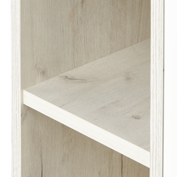 Шкаф подвесной Акватон Флай 35 см белый/дуб крафт, левый 1A237903FAX1L (детальная фотография), белые