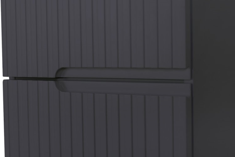 Шкаф-пенал подвесной Cezares Duet 40 см grafito DUET-1500-2A-SC-GR-P (детальная фотография), недорого