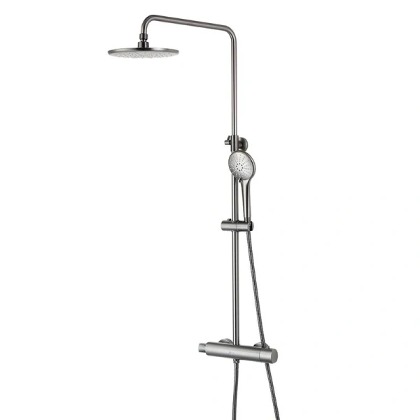 Душевая стойка Lemark Bronx графит LM3770GM (детальная фотография)