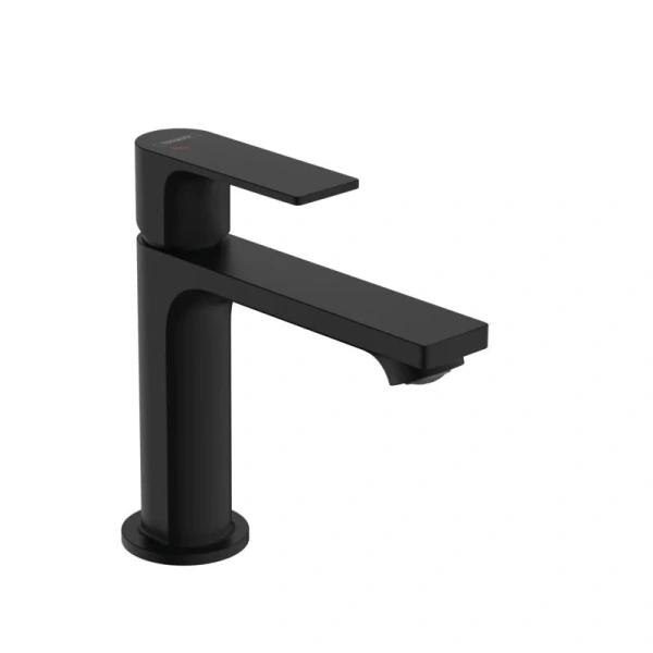 Смеситель для раковины Hansgrohe Rebris черный матовый 72560670 (детальная фотография)