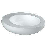 Раковина без отверстия для смесителя, цвет белый, покрытие LCC, Laufen Alessi One
