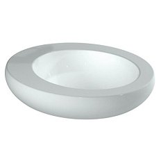 Раковина без отверстия для смесителя, цвет белый, покрытие LCC, Laufen Alessi One