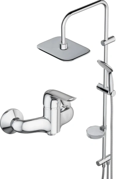 Душевой комплект Damixa Palace Evo 2 со смесителем дял душа 408322410 (детальная фотография)