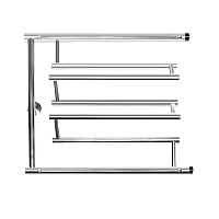 Полотенцесушитель водяной Ника Econ 60x80 см хром