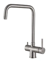 Смеситель для кухни Paulmark Wetter под фильтр, нержавеющая сталь