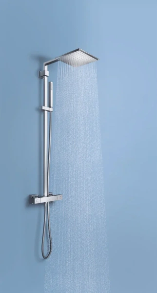 Душевая система Grohe Euphoria Cube System  26087000 (детальная фотография), настенные