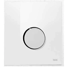 Клавиша смыва для писсуара, цвет белый, цвет кнопки хром, Tece TECEloop Urinal 9242627