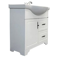 Тумба с раковиной напольная Comforty Севилья 85 см ВЛДСП