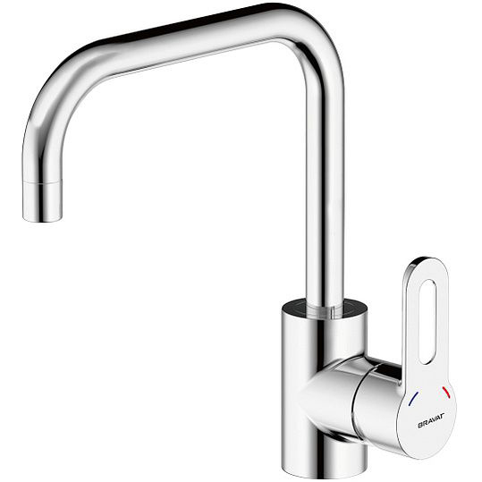 Смеситель для кухни Bravat Stream-D F737163C-2 (детальная фотография)