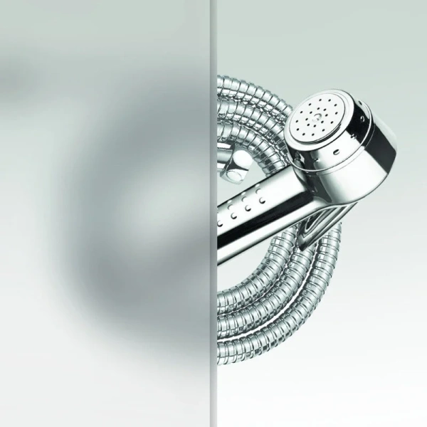 Душевая перегородка RGW Walk In 110 см профиль черный, стекло матовое 351001011-24 (детальная фотография), черные