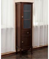 Шкаф, петли справа, цвет орех матовый, фурнитура бронза, La Beaute Joanna