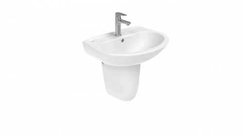 Раковина Creavit Sedef 60 см белая - фото 1