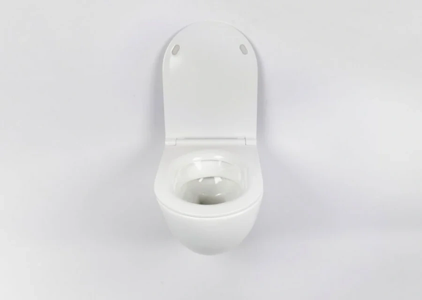 Унитаз с инсталляцией Valsir Dream с черной матовой клавишей KIT VSBM 7317 Std P1 (детальная фотография), с инсталляцией index_1