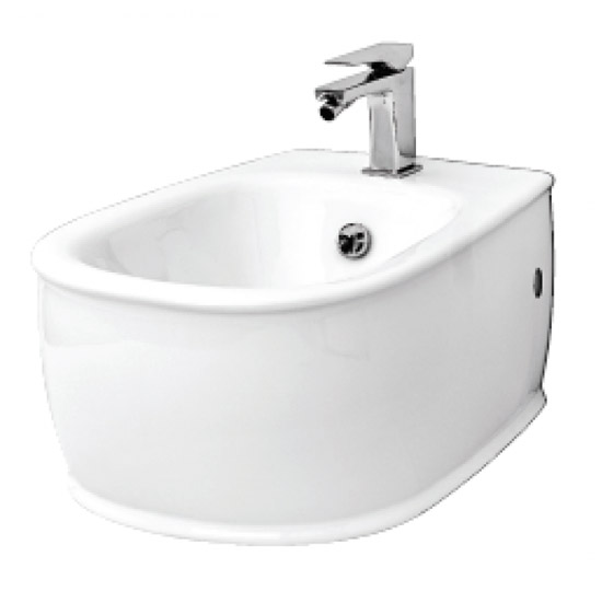 Биде подвесное Artceram Azuley белое матовое AZB001 05 00 bi matt*1 (детальная фотография)