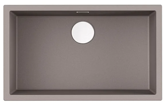 Мойка для кухни Omoikiri Yamakawa 75-U/I-GR 75 см leningrad grey 4993776 (детальная фотография)