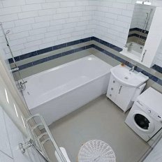 Ванна акриловая Triton Дина 170x75 см белая