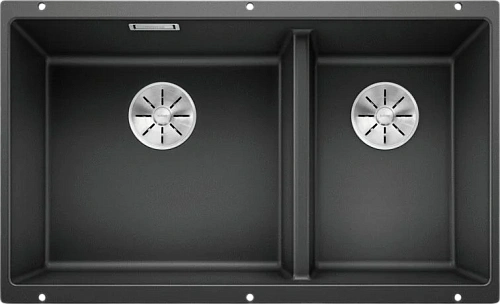 Мойка для кухни Blanco Subline 430/270-U 75 см антрацит - фото 1