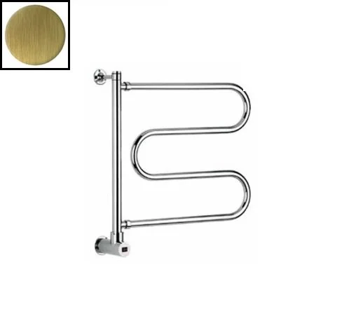 Полотенцесушитель электрический цвет:бронза Margaroli 500 Box 500OBB (детальная фотография)