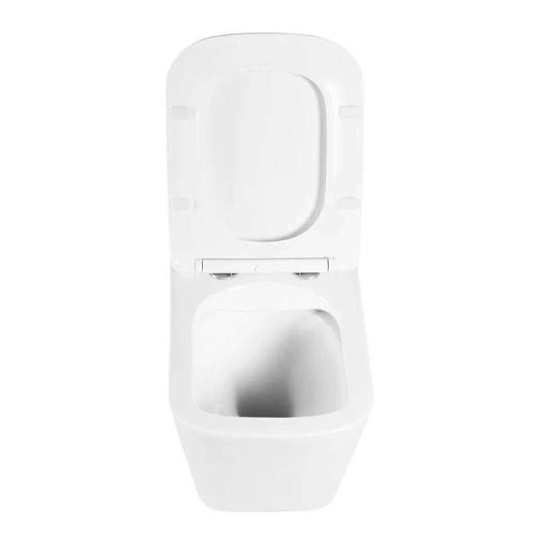 Унитаз с инсталляцией BelBagno Due с кнопкой смыва хром BB3103CHR/SC/BB002-80/BB005-PR-CHROME (детальная фотография), с инсталляцией index_1