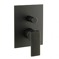 Смеситель для душа Migliore Kvant Black черный матовый