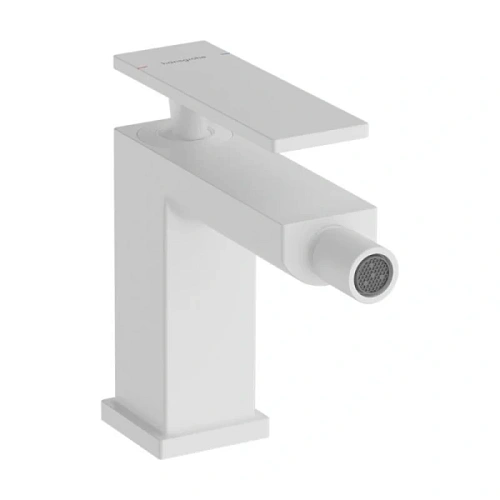 Смеситель для биде Hansgrohe Tecturis E матовый белый - фото 3