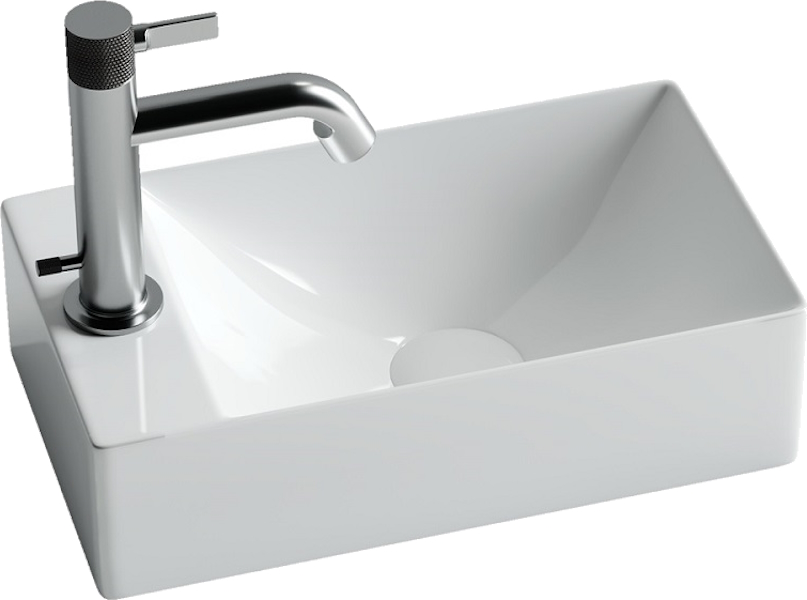 Раковина Sancos Element 38 см прямоугольная CN5008 (детальная фотография)